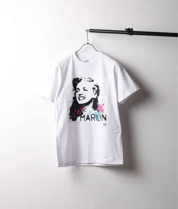 'Radio Days' S/S TEE 마릴린 먼로 프린트 티셔츠