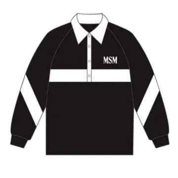 MISAMO 공식 LIVE 굿즈 MSM 맨투맨 M 사이즈 블랙 화이트
