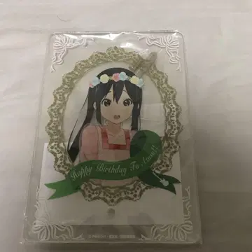 케이온 나카노 아즈사 생일 기념일 아크릴 플레이트 미개봉 새상품