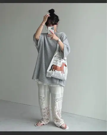 위크스 빈티지 레이스 팬츠
