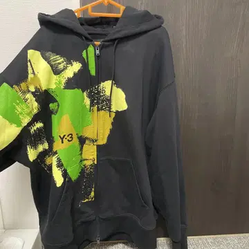 Y-3 Y-3 집업 후드티 블랙 L