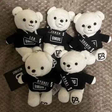 BE:FIRST 비퍼스트 봉제 인형 곰 5개 세트
