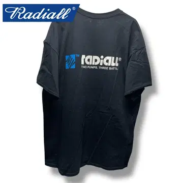 RADIALL COIL CREW NECK T-SHIRT S/S 사이즈 L
