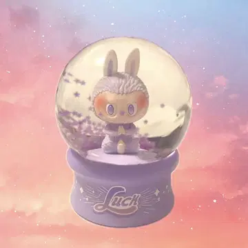 POPMART 러브 크리스탈 볼 LUCK