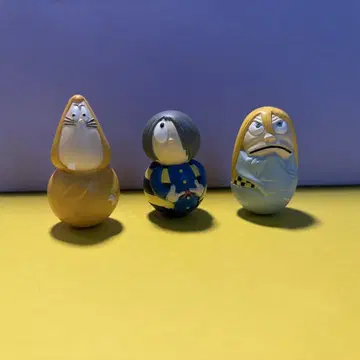 게게게의 귀 일어나기 인형 3점