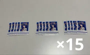 아마미야 코코로 니지산지 스프링 가든 스타일 폴라로이드 15장