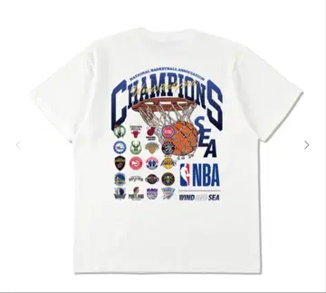 WIND AND SEA NBA 챔피언 티 사이즈: L
