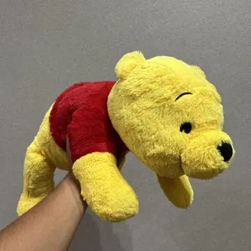 푸우 누워있는 봉제 인형 디즈니랜드