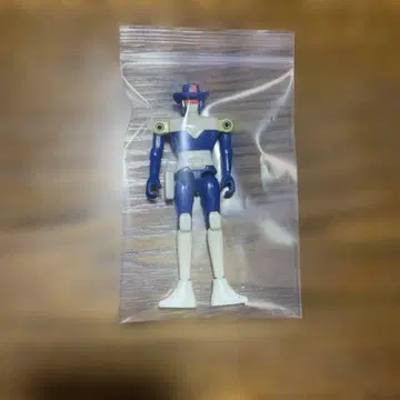 빈티지 피규어 블루 화이트