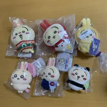 치이카와 (먼작귀) 토끼 마스코트 봉제 인형 묶음 판매