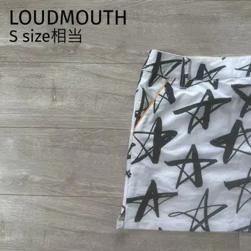 LOUDMOUTH 라우드 마우스 골프 스커트 별 패턴