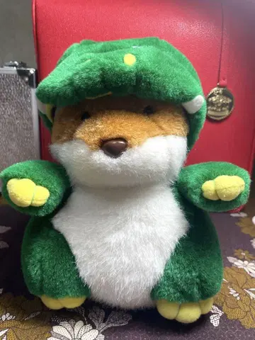 홋카이도 여우 봉제 인형 괴수 인형옷 레트로
