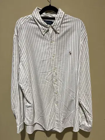 Ralph Lauren 커스텀 핏 긴팔 셔츠 XL
