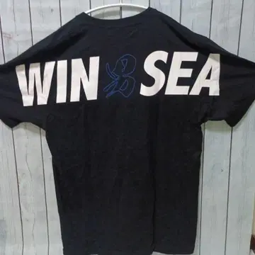 WINDANDSEA 윈드앤씨 블랙 티셔츠 텐진유 남자