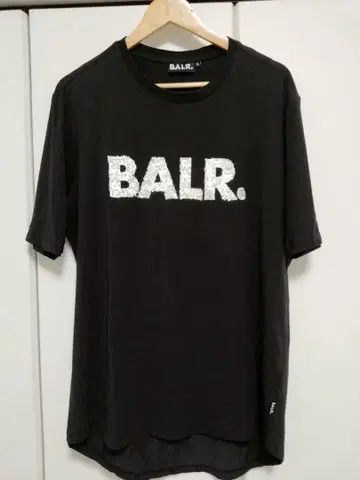 BALR. 블랙 티셔츠 XL