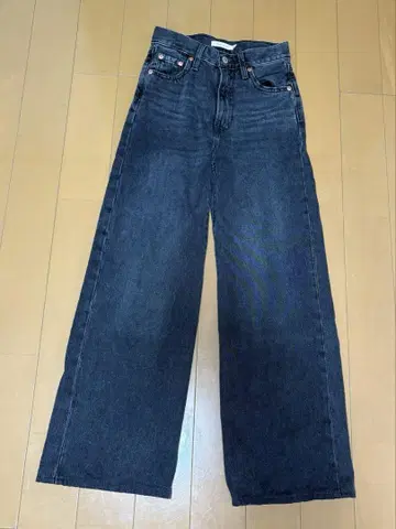 리바이스 프리미엄 리브케이지 와이드 레그 23