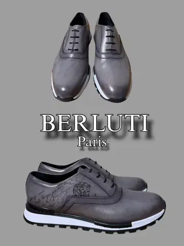 새상품 Berluti 벨루티 패스트 트랙 스니커즈 27.5cm