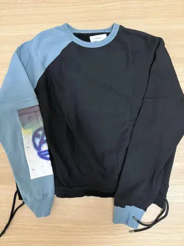 파세타즘 facetasm 바이컬러 맨투맨 size 4