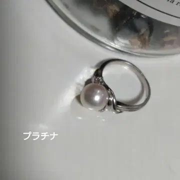 플라티나 진주 반지 10호 일요일 한정판 45000-40000