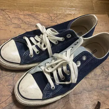 CONVERSE ALL STAR 데님 스니커즈 네이비/스카이블루