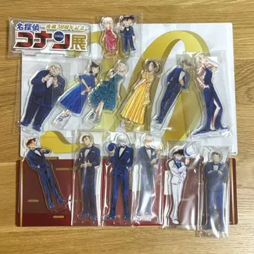 명탐정 코난 30주년 기념전 아크릴 디오라마 세트 아크릴 스탠드