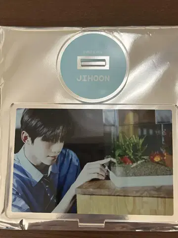 TWS 카페 지훈 처음 뵙겠습니다 아크릴 스탠드 A