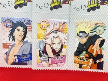 점프샵 혜택 미니 브로마이드 NARUTO 나루토 사스케 사쿠라