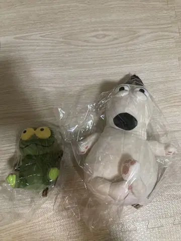밤과 케로 봉제 인형 새상품