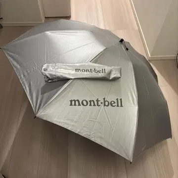 mont-bell 선블록 엄브렐라 접이식 양산 실버/블랙