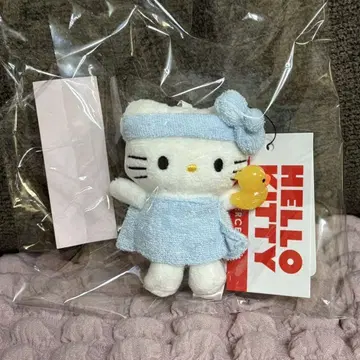 로리즈팜 Me% 토이 키링 헬로키티 타월