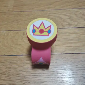 파워 업 밴드 핑크 크라운 로고