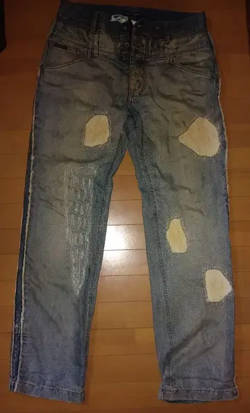 06SS 재구성 크러쉬 청바지