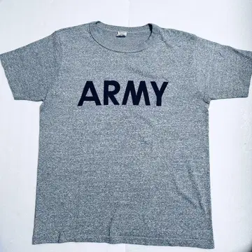 80s 챔피온 티셔츠 ARMY L 사이즈 염색