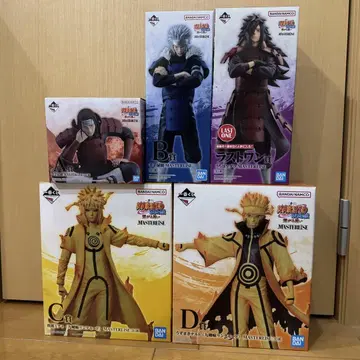 제일복권 NARUTO 나루토 질풍전 연결되는 마음 피규어 5개 세트