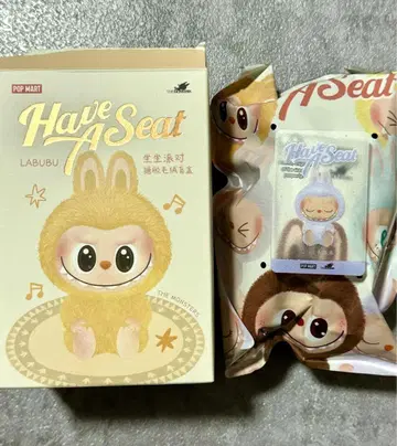 Have a Seat LABUBU 라부부 ZIZI 봉제 인형