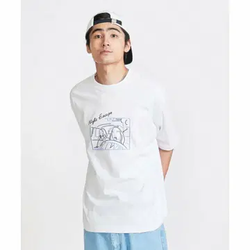BEAUTY&YOUTH 자수 와이드 크루