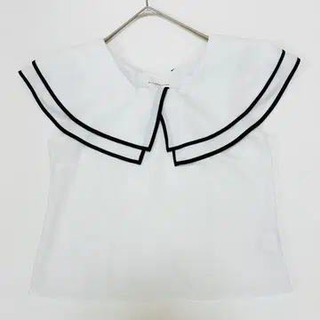 WILLSELECTION 윌 셀렉션 빅 칼라 블라우스 성숙/러블리