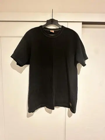 디럭스 의류 DXTS-00 "DX.3" 무지 티셔츠 헤비 웨이트 블랙