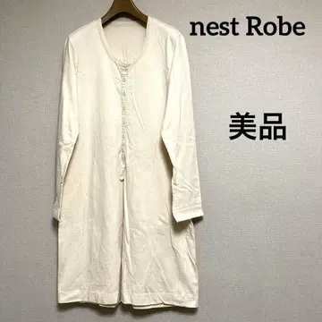 [새상품급] nest Robe 네스트로브 코튼 원피스 베이지