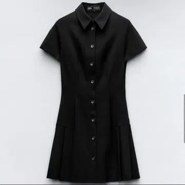 자라 카라 부착 원피스 XS [미사용 새상품]
