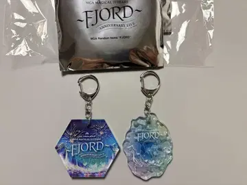 미세스 FJORD 피요르드 아크릴 키링 라이브 굿즈 2종 세트
