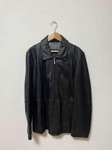 블랙 가죽 자켓