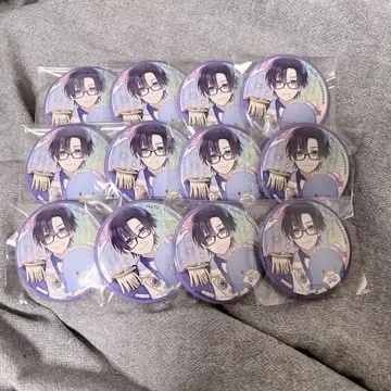 컬러풀 피치 카라피치 모후쿠 산리오 캔뱃지 실물 크기