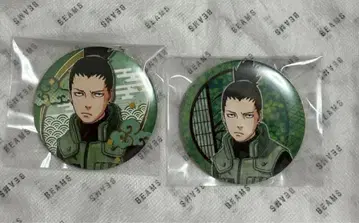 NARUTO 시카마루 컬렉션 캔뱃지 2개 세트 원작