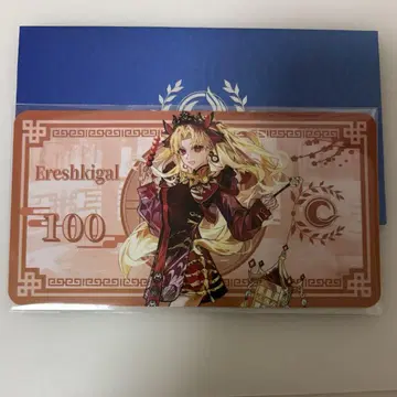 FGO Fate/GrandOrder 중국 혜택 춘절 카드 에레쉬키갈