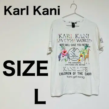 Karl Kani 칼카니 의류 티셔츠 접촉 냉감 세이브 더 월드 티셔츠