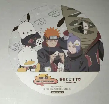 NARUTO 페인 코난 제츠 코스터 산리오 애니메이트 카페
