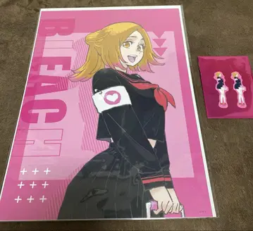 BLEACH WORLD 미니게임 B상 A3 포스터 이노우에 오리히메