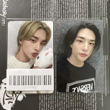 스키즈 락스타 현진 트레이딩 카드