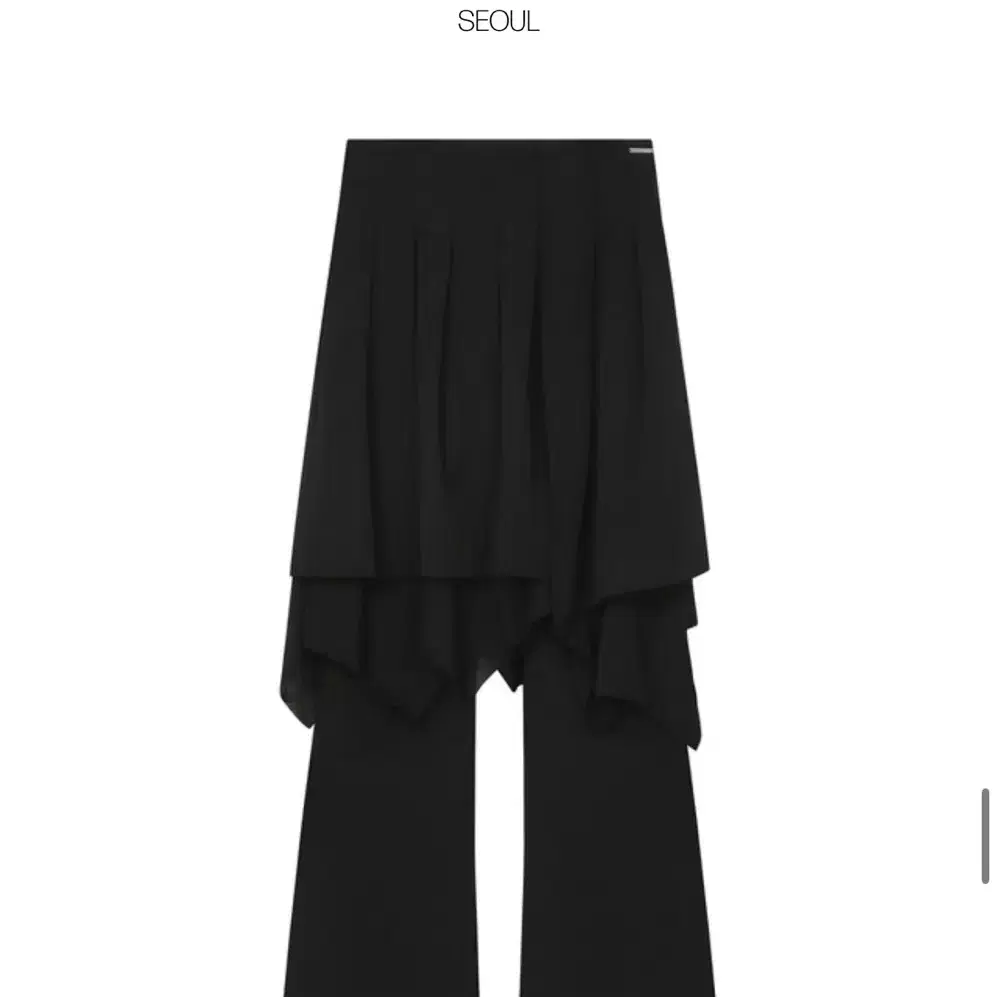 ★ MISEKI SEOUL★ Draped midi skirt pants SET BLACK MSK251P MUSINSA公式 | MISEKI SEOUL [PERSONAL SPACE] Draped shirt